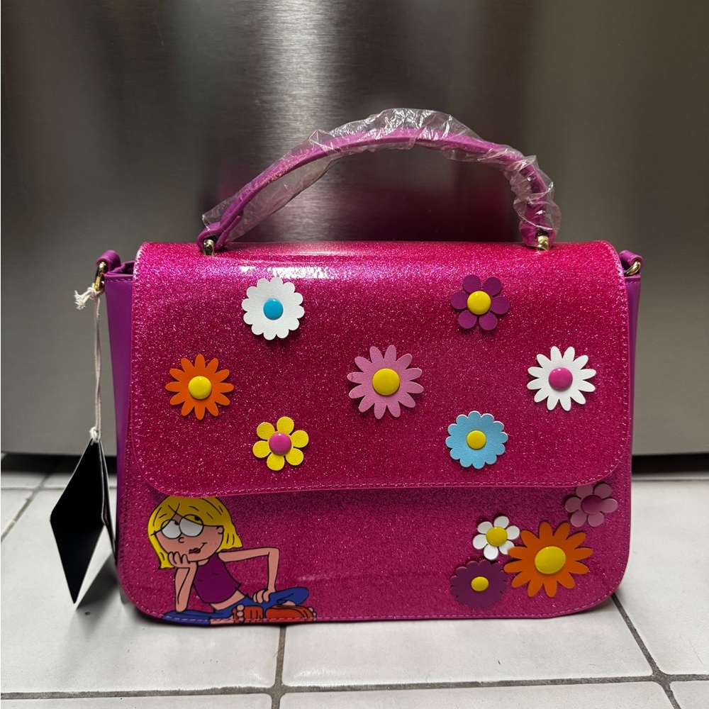 Exclusive Loungefly Disney: Lizzie McGuire Glitter Crossbody Purse